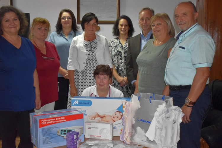 Nagy értékű adományt kapott a pápai kórház