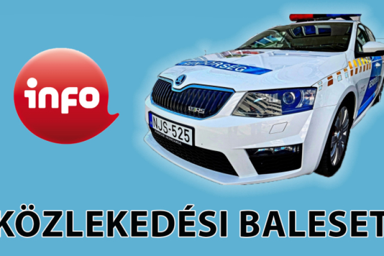 Baleset történt a Korona utcán 
