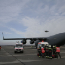 Vészhelyzeti Gyakorlat a pápai Bázisrepülőtéren
