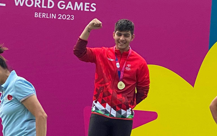 Pente Kevin aranyérmes a Speciális Nyári Világjátékokon!