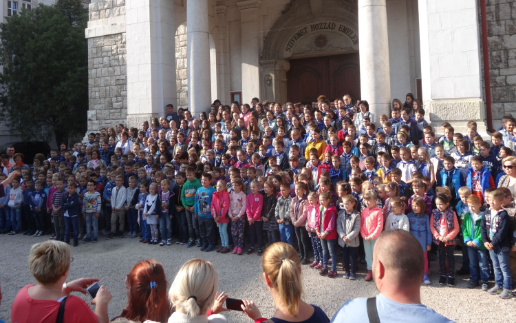 Az erkelesek énekétől volt hangos a belváros