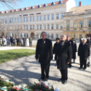 Koszorúzás Március 15-én