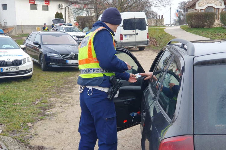 Ellenőrzést tartott a rendőrség a megye útjain, íme az eredmények!