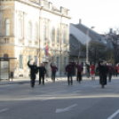 Ostormenet Pápa belvárosában, szilveszter napján