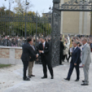 Esterházy-kastély kapujának átadóünnepsége