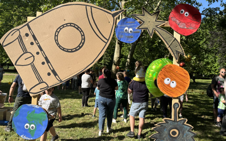 Gyermeknapi időutazás a Várkertben!