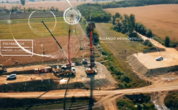 Tervezett ütemben halad az új 83-as út építése - Látványos videó az eddig elvégzett munkálatokról