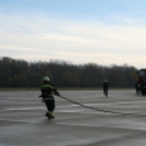 Vészhelyzeti Gyakorlat a pápai Bázisrepülőtéren