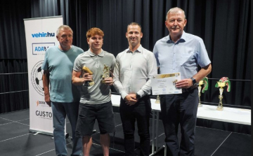 Megkapta a gólkirálynak járó elismerést Nagy Krisztián