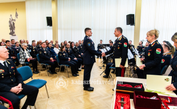 Elismerések Tűzoltónap alkalmából