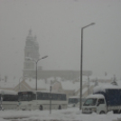 40 cm hó Pápán - 2013