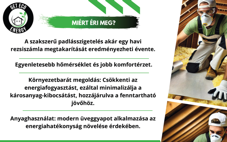 Díjmentes padlásfödém szigetelés Pápán!