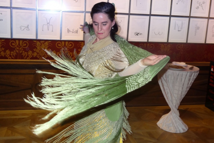 Flamenco tánc az Esterházy-kastélyban - Megnyílt a Picasso kiállítás