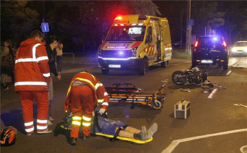 Súlyos motoros baleset!