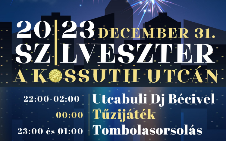 Futással, ostormenettel, este pedig utcabállal búcsúztatják az óévet Pápán