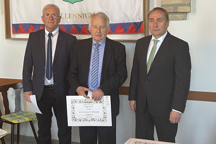 A jubiláló iparosokat díjazta az Ipartestület