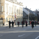 Ostormenet Pápa belvárosában, szilveszter napján