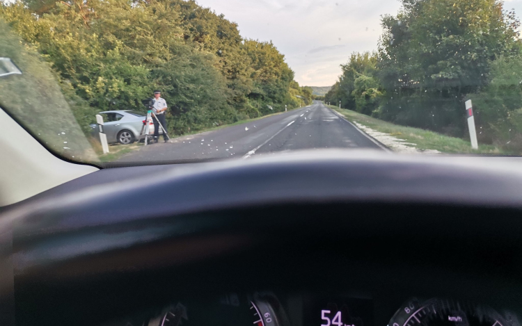 156 gyorshajtót szűrtek ki a rendőrök megyénkben a razzia során