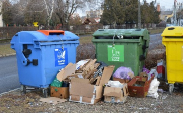 Kevesebb szelektív hulladékgyűjtő sziget, több konténer