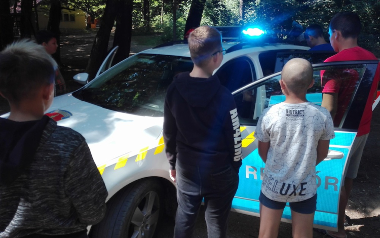 Ifjúságvédelmi nyári tábor Vinyén