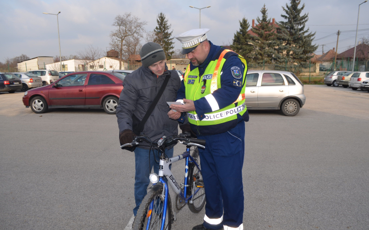 Baleset-megelőzés a szűrőprogramon