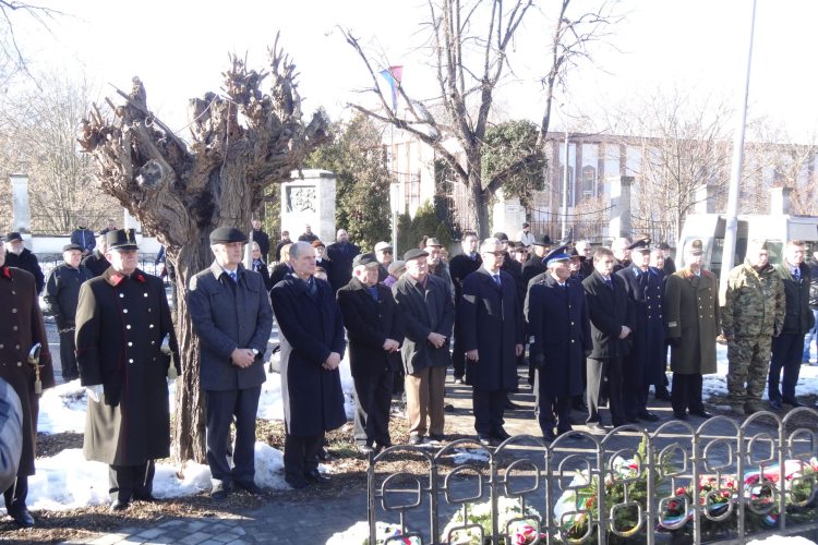 Megemlékezés a doni áttörés 76. évfordulóján Pápán