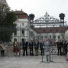 Esterházy-kastély kapujának átadóünnepsége