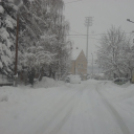 40 cm hó Pápán - 2013