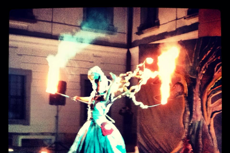 Szent Mihály Napja - Tűzszínházi előadás - Pápa