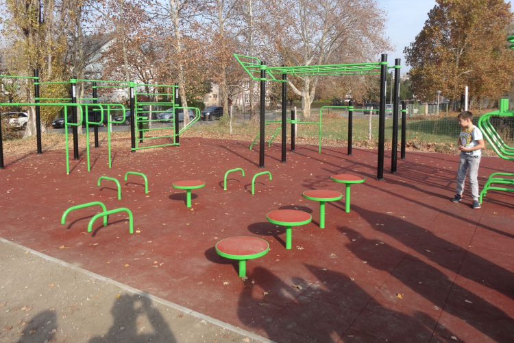 Átadták a város második ingyenesen használható sportparkját