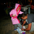 Fürdőztek az éjszakában