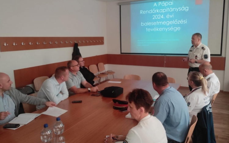 Értékelték a balesetmegelőzési bizottság munkáját