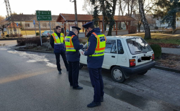 Erdészekkel, polgárőrökkel és mezőőrökkel tartott közös akciót a Pápai Rendőrkapitányság