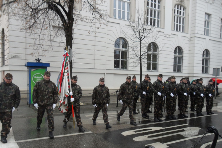 Megemlékezés 2016 március 15-én - Pápa