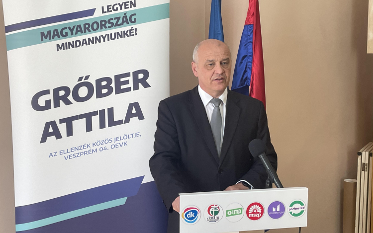 Grőber Attila az ellenzék programját ismertette