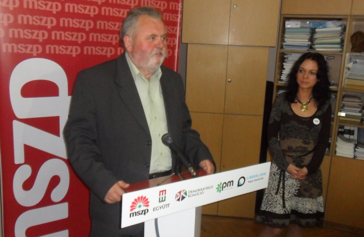 Szabó Tímea Pápán: Aki változást akar, szavazzon a Kormányváltókra