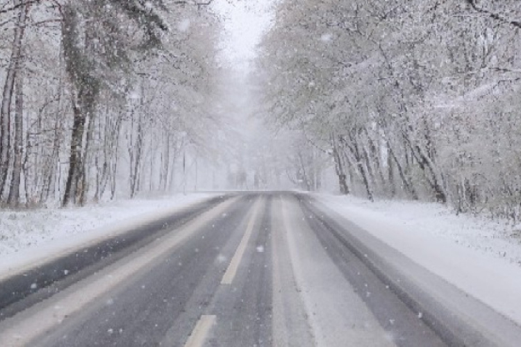 Április 13. - A Bakonyban egyre vastagabb a hótakaró