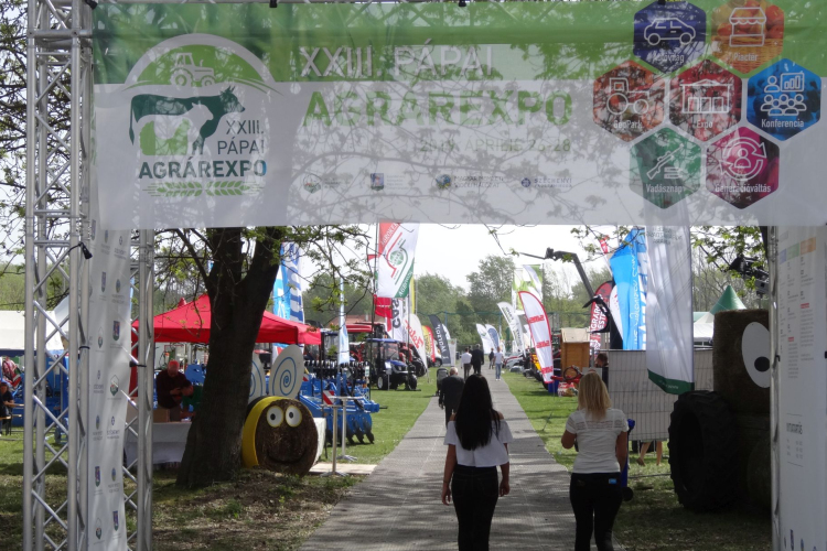 Vasárnapig várja a látogatókat a 23. Pápai Agrárexpo