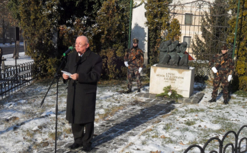 Nem a halálé, hanem az életé az utolsó szó - A doni áttörésre emlékeztek Pápán