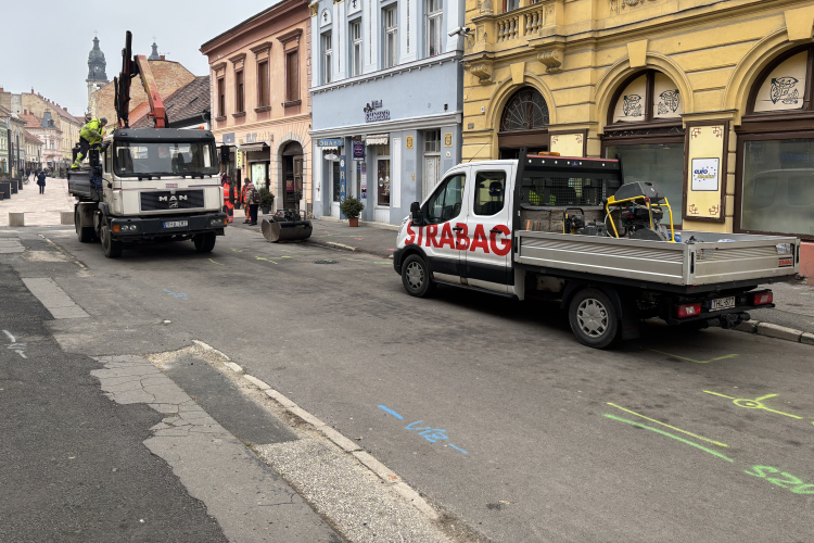 Folytatódik a Kossuth utca felújítása