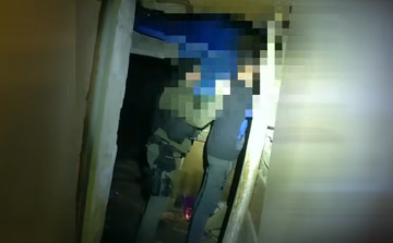 Az egyik Pápa környéki faluban fogtak el a rendőrök egy körözött személyt - Videó