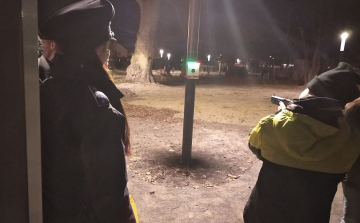 A rendőri hivatással ismerkedtek a diákok