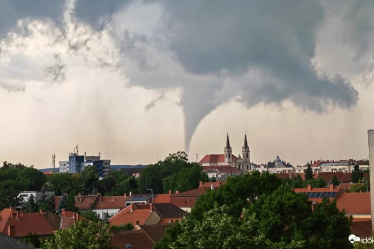 Tornádó csapott le Szombathelyre