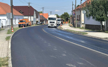 Megújul az útburkolat Tapolcafőn