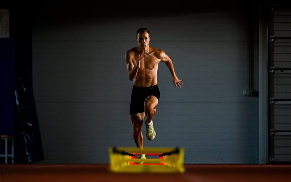 Így edzettek a magyar válogatott atléták Pápán