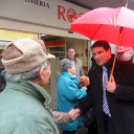 Mesterházy Attila Pápán kampányolt