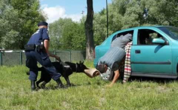Rendőrkutya akadályozta meg a szökést