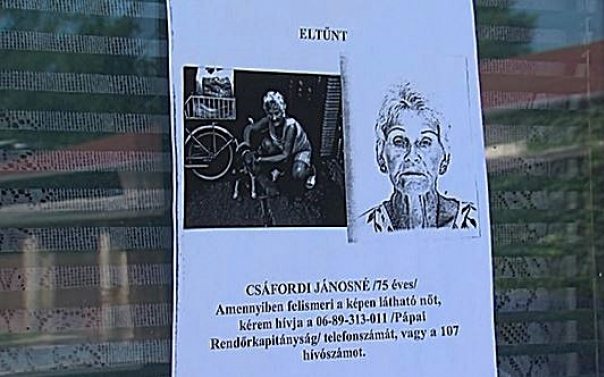 Gyanús eltűnés Pápán