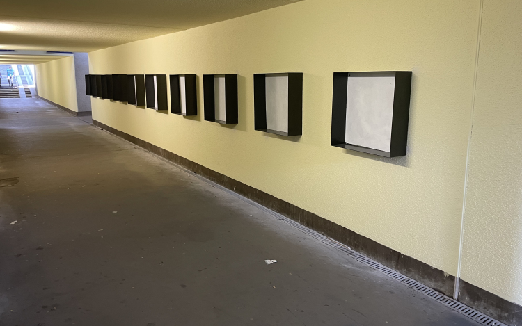 Mi készül a pápai vasúti aluljáróban?