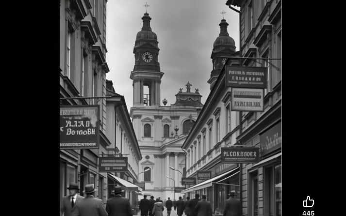 Gyönyörű videót tettek közzé a régi Pápáról